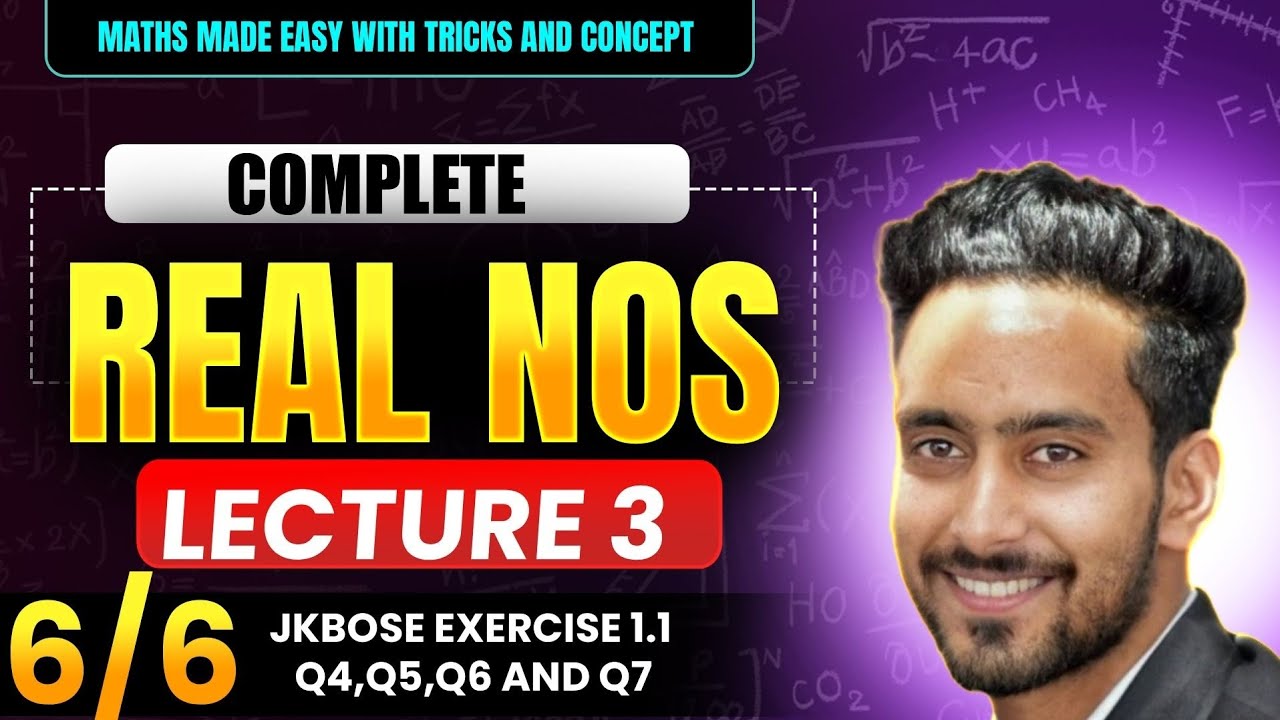 JKBOSE Class 10 Maths | Real Numbers Ex 1.1 | Super Easy Explanation 🔥