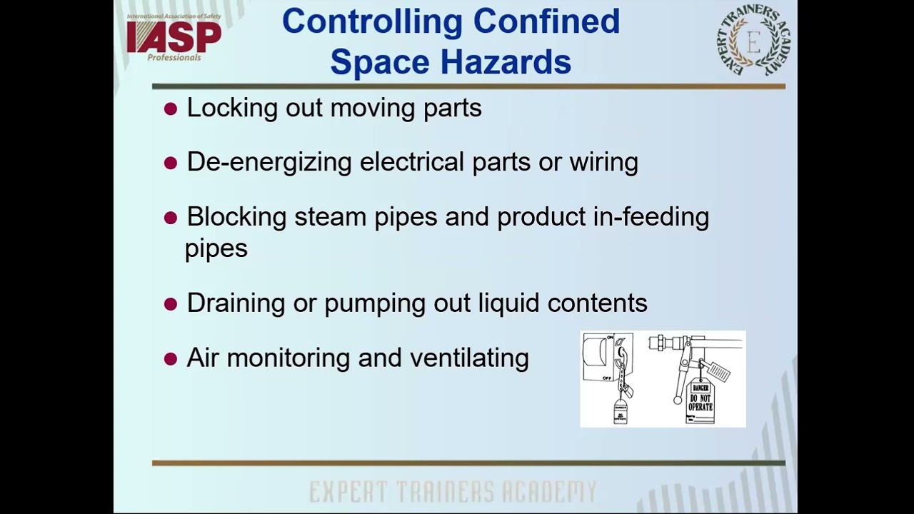 OSHA 30 HOURS CONFINED SPACE