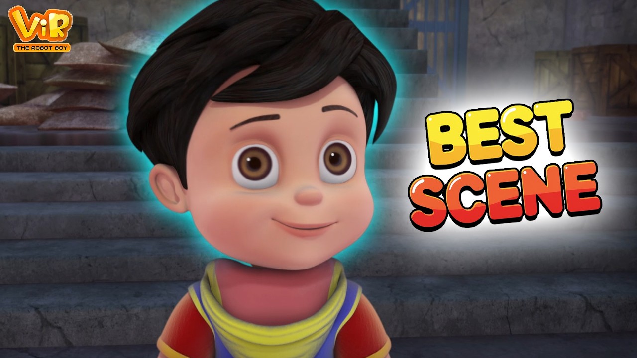 Vir The Robot Boy : Magical Robo Vir Ki Powers | Best Scenes | Robot Cartoon for kids