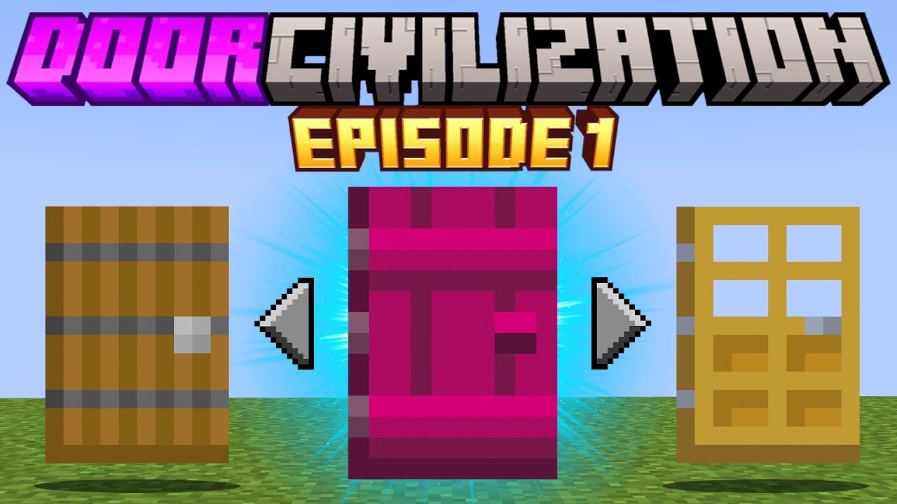 Minecraft, но я присоединяюсь к ДВЕРНОЙ ЦИВИЛИЗАЦИИ