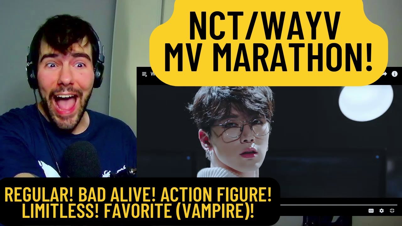 OMG 🤯 NCT / WayV Marathon! Regular | Bad Alive | Action Figure | Limitless | Favorite (Vampire)!