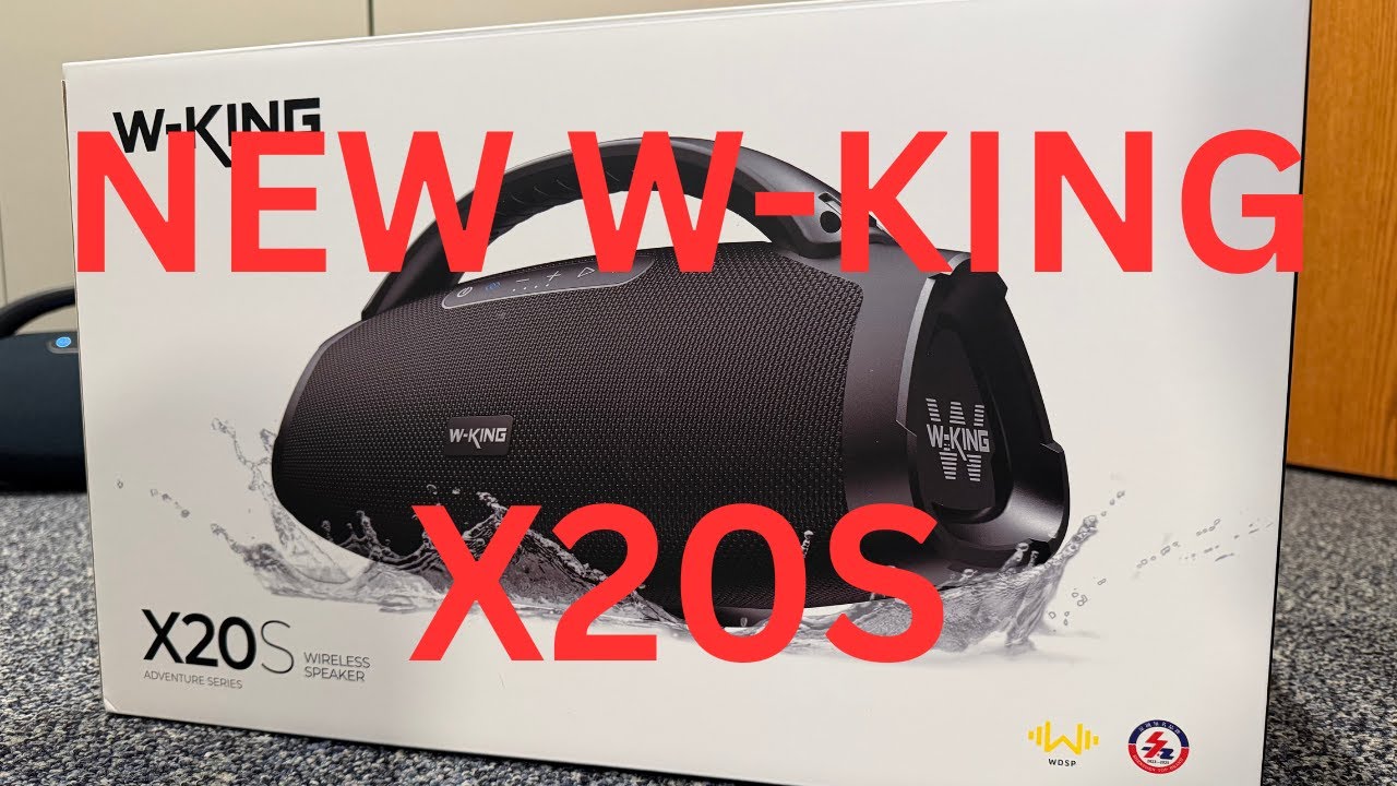 Распаковка, размеры и вес W-KING X20S. Новая, более компактная модель King уже здесь!!!