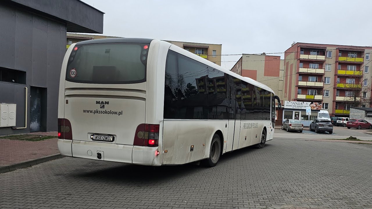 MAN ÜL414 Lion's Regio #WSK_2W02 (PKS Sokołów Podlaski) [🚍Warszawa - Siemiatycze]