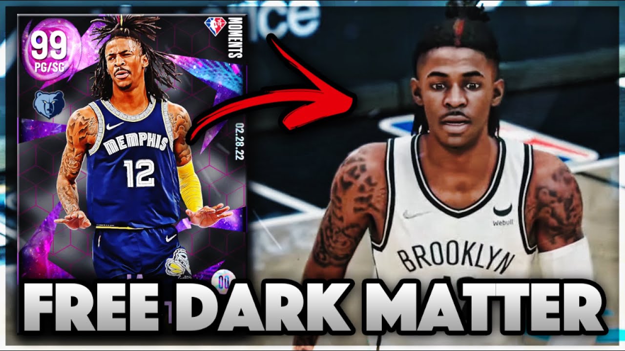 *FREE* DARK MATTER JA MORANT!! HE ONLY TAKES 4 HOURS TO GET IN NBA 2K22 MyTEAM!!