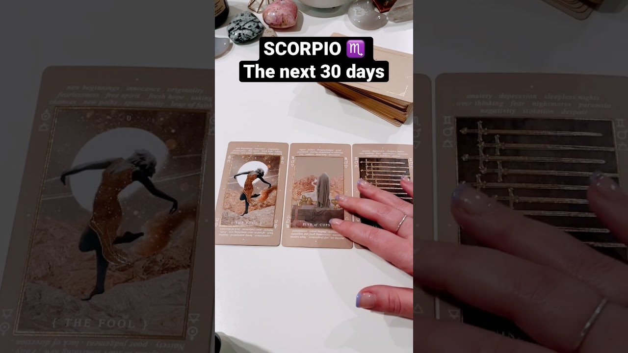 СКОРПИОН ♏️ Следующие 30 дней ⚡️ Гадание на Таро