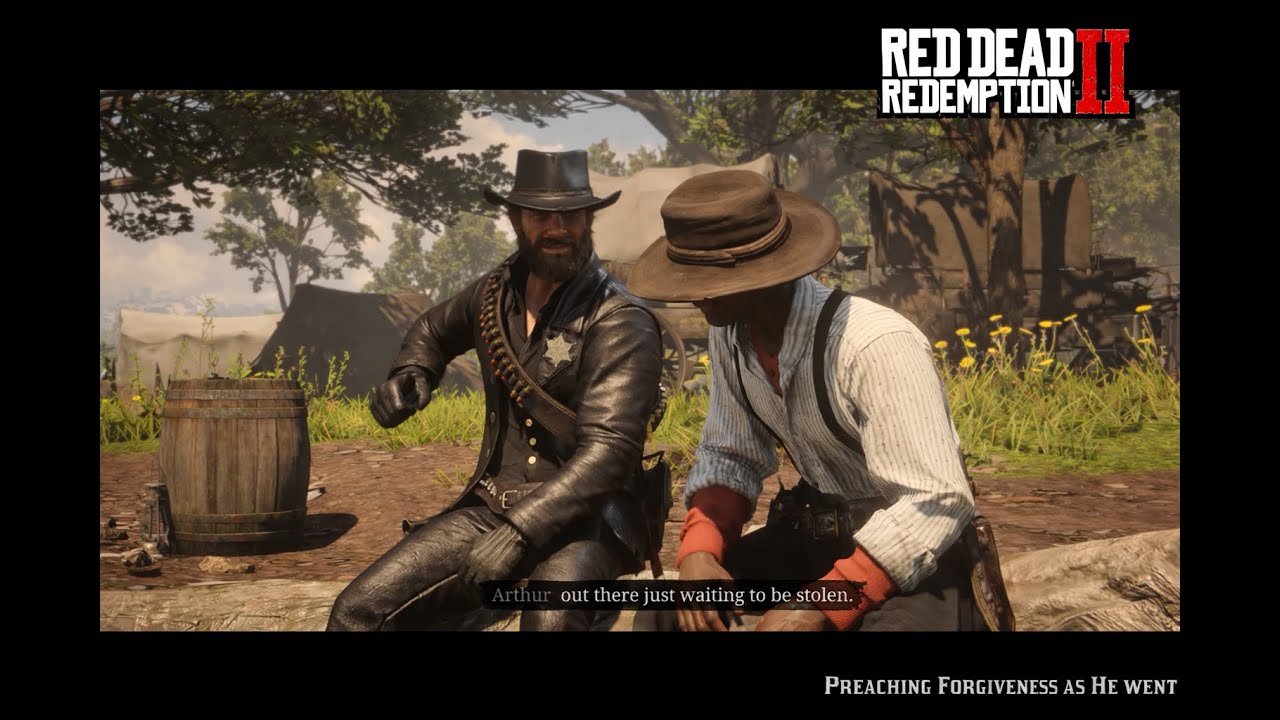 PREACHING FORGIVENESS AS HE WENT RDR2 Mission