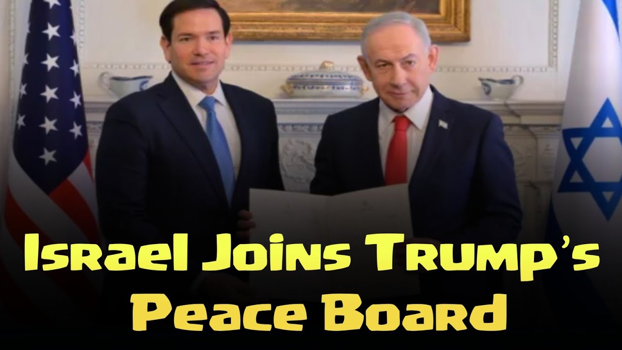Trump Launches Peace Board for Gaza | Israel Officially Joins New US Plan