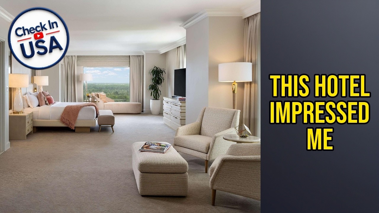 Waldorf Astoria Orlando - This Hotel Impressed Me | Orlando (FL), United States🌟