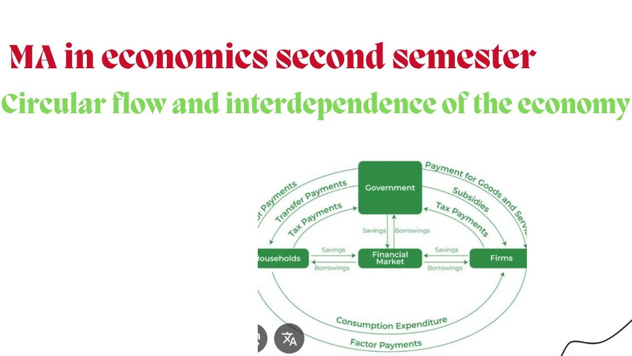 Circular flow and interdependence of the economy