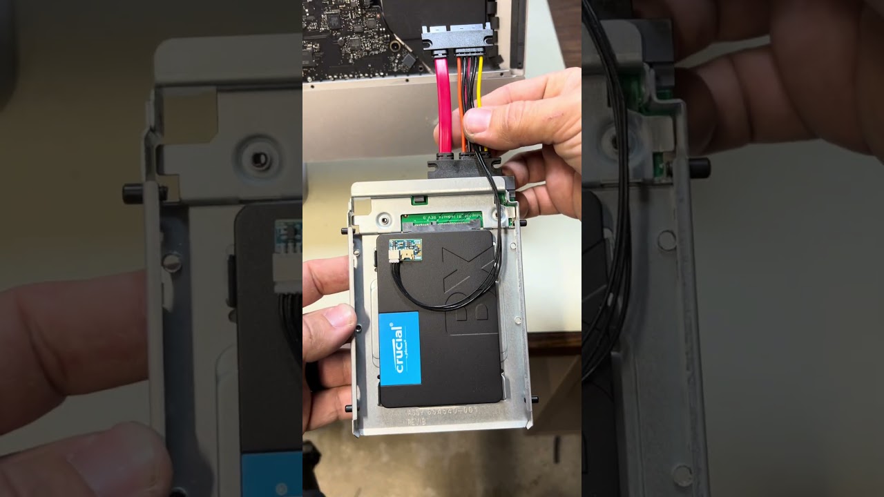 Этот 27-дюймовый iMac получил прирост скорости и &laquo;новый&raquo; экран! #ssdupgrade #imacrepair #computer...