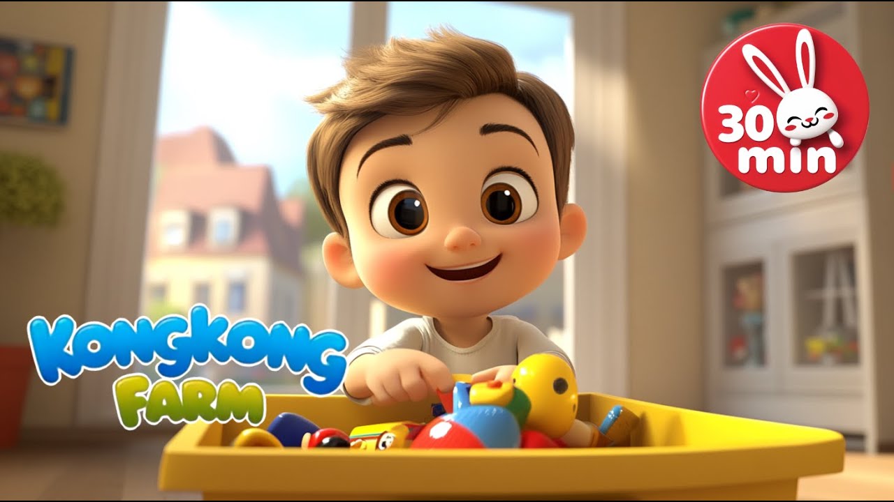 30 Minutes of KongkongFarm Favorites Vol.2 🐰 | Fun Songs for Kids & Nursery Rhymes