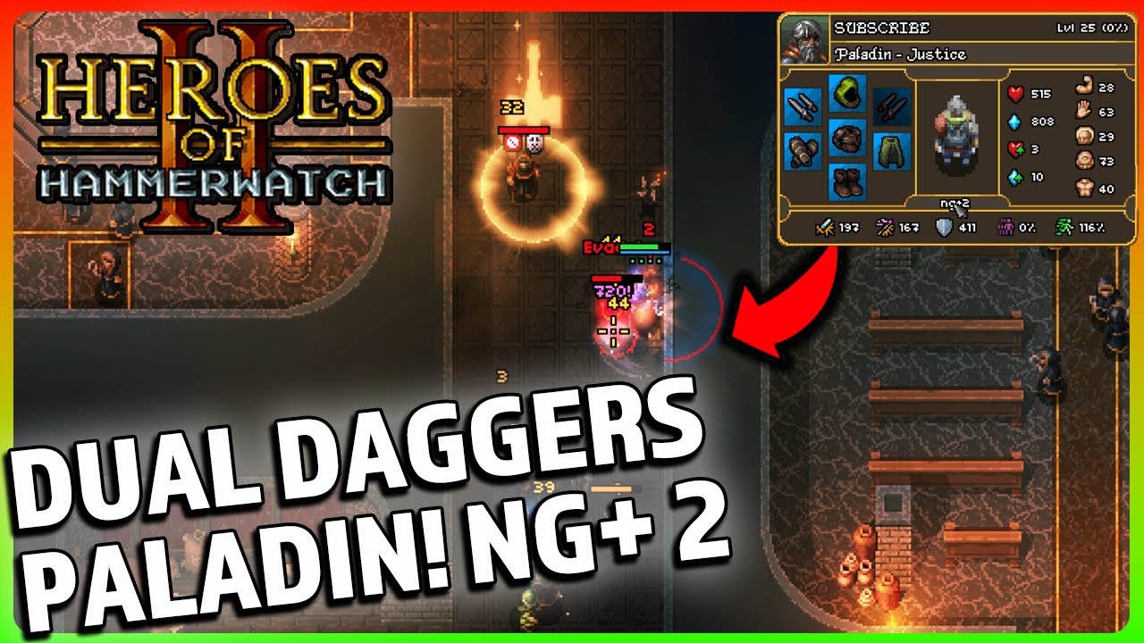 Is Dexterity Paladin TOO AMBITIOUS!? | Heroes of Hammerwatch 2