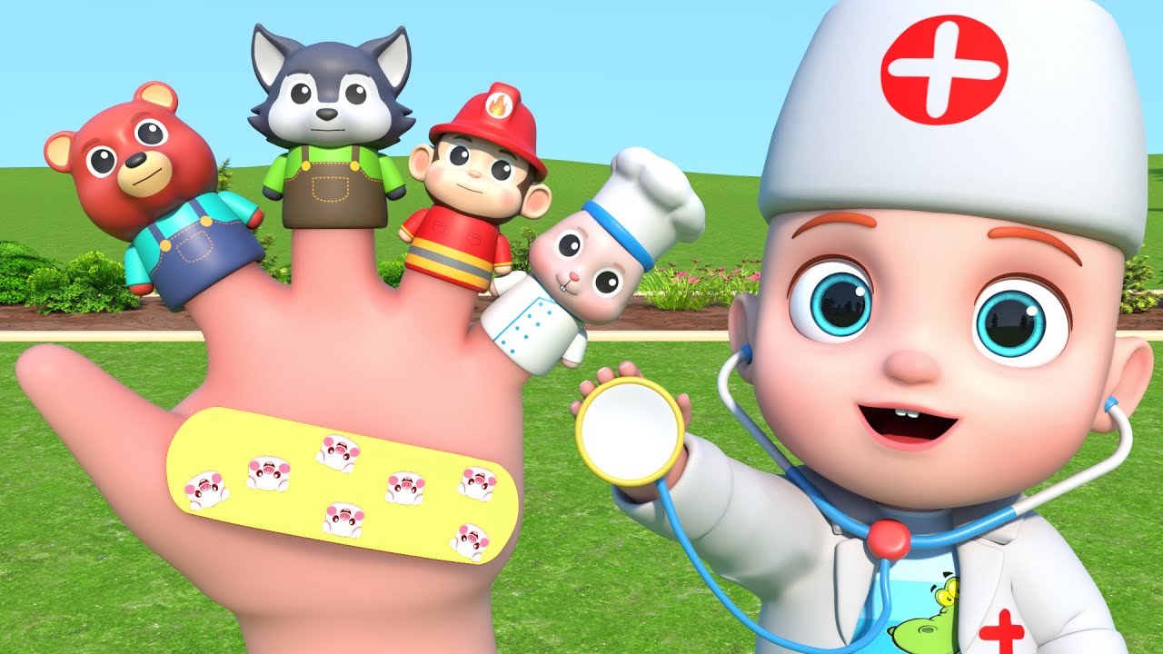 Finger Family Song (Boo Boo Song) | Professions Song | Leo Kids Songs