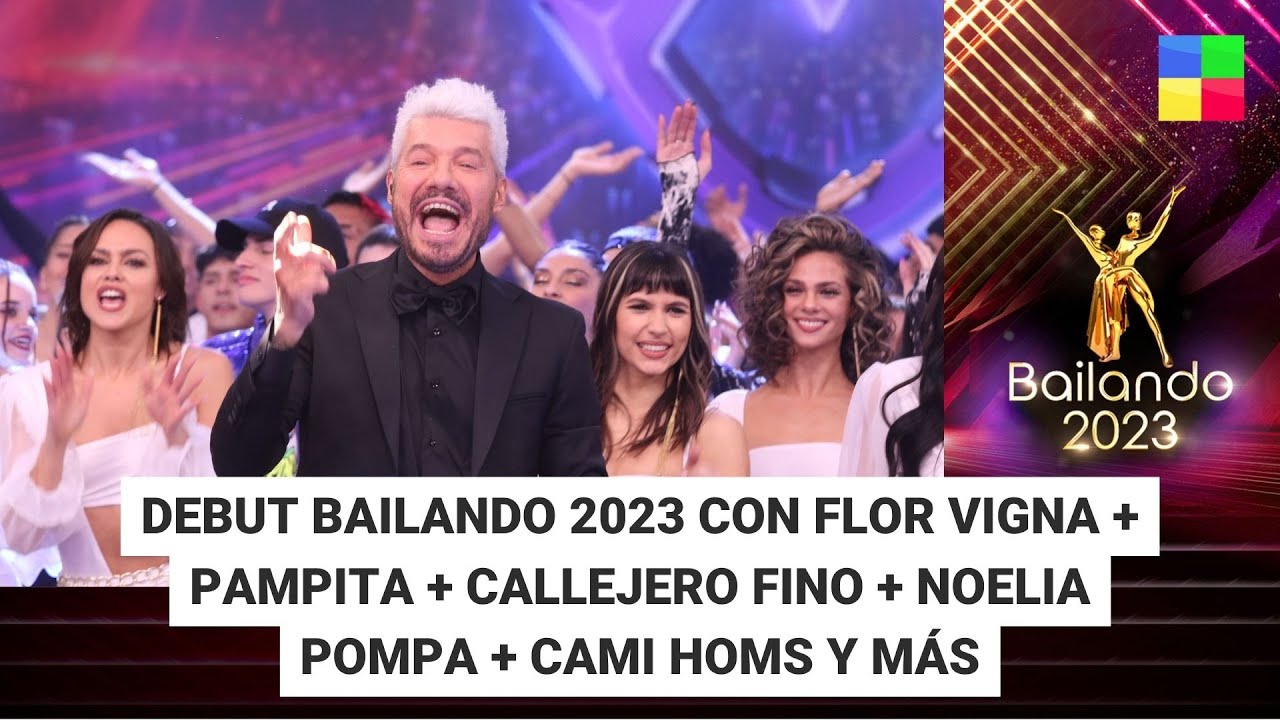 BAILANDO 2023: PRIMER PROGRAMA COMPLETO CON FLOR VIGNA, PAMPITA, CALLEJERO FINO Y MÁS! (04/09/23)