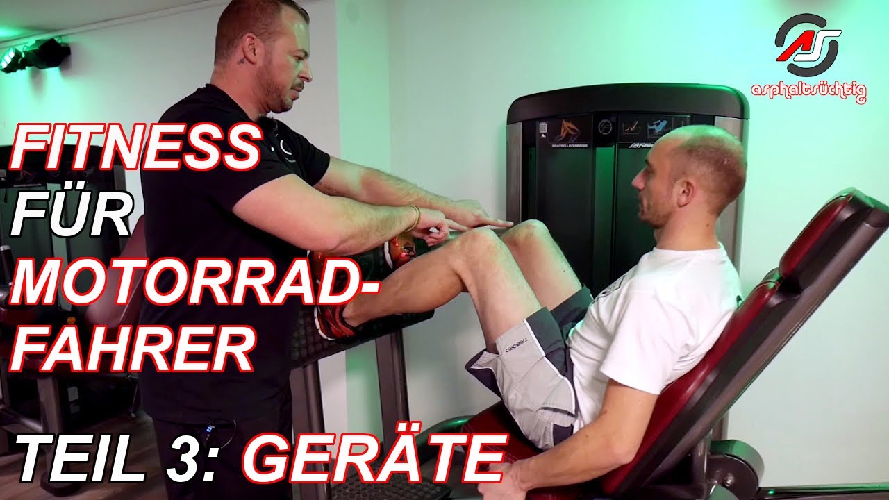 #61: Fitness für Motorradfahrer – Teil 3 – Geräte-Training