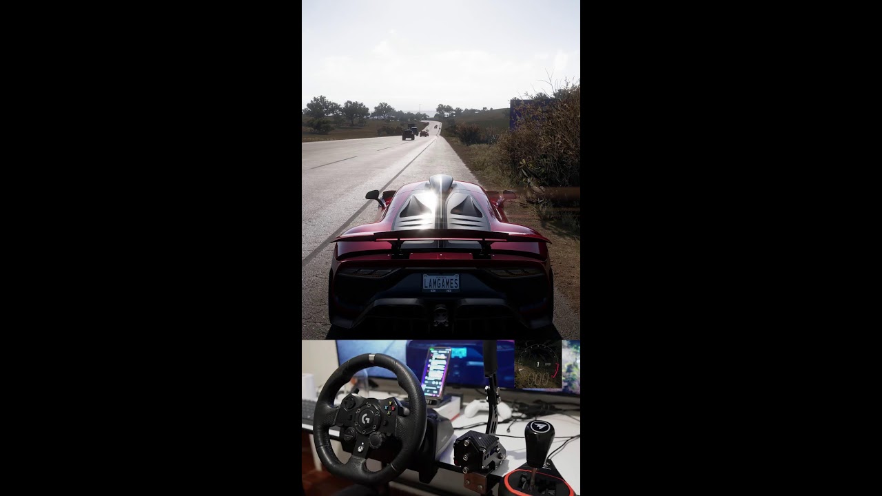 FORZA HORIZON 5 CON VOLANTE LOGITECH G923 #LAMGAMES