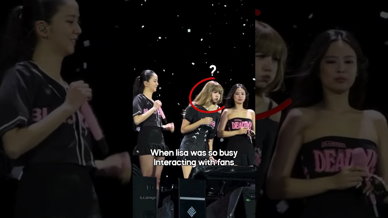 When lisa was so busy 😱 