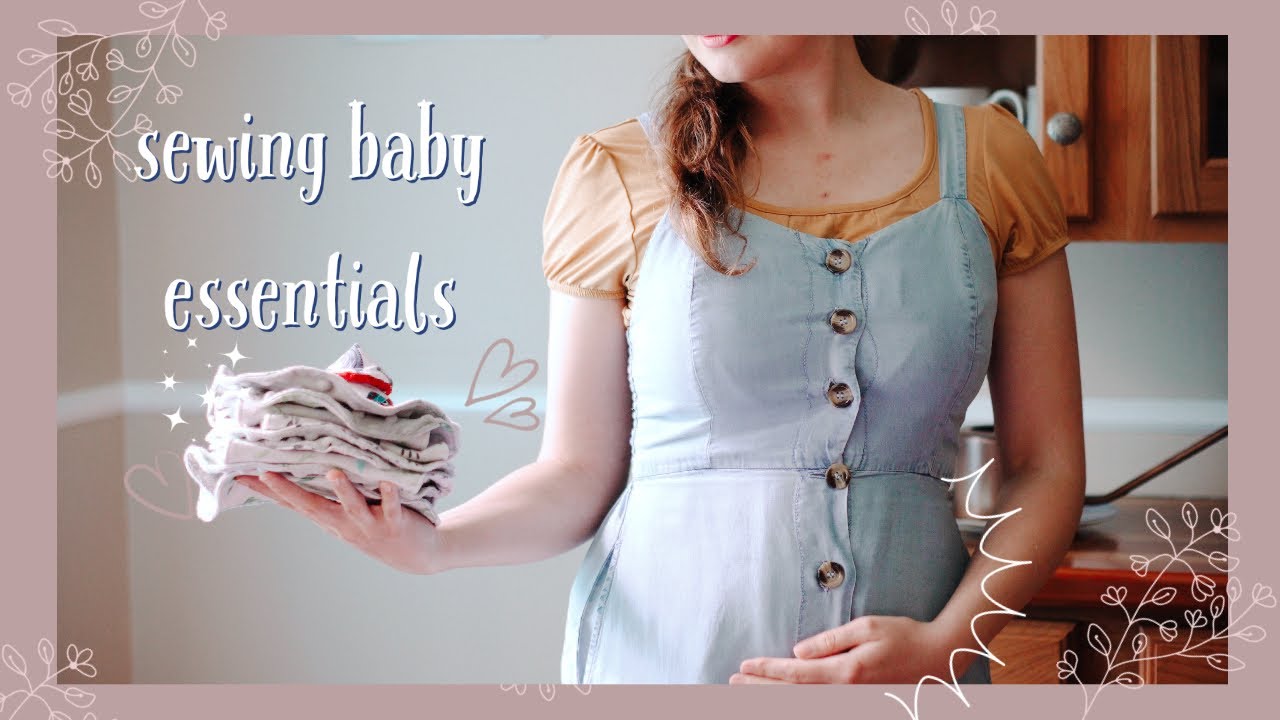 Sewing Baby Essentials 🍼 (beginner-friendly projects)