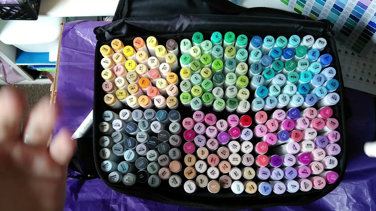 OHUHU BRUSH MARKERS 216 MARKER SET : ARE THEY WORTH IT?