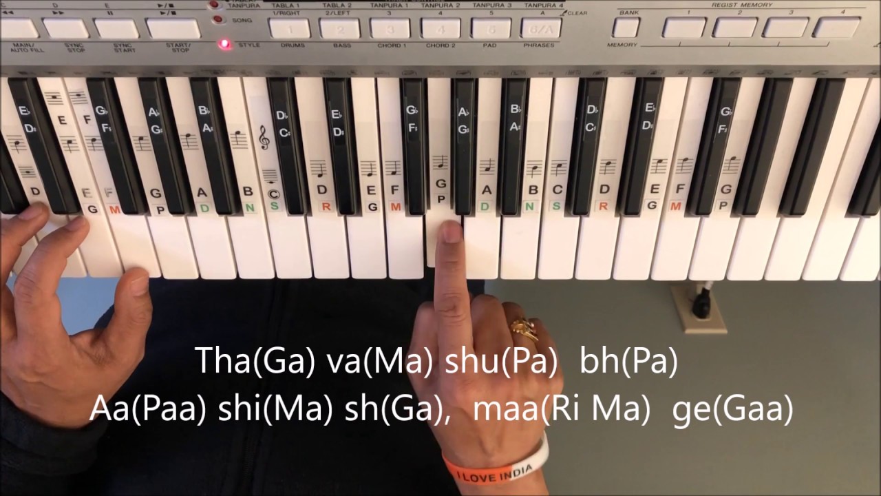 Jana Gana Mana Revised Tutorial  using Indian notes ( National Anthem of India)