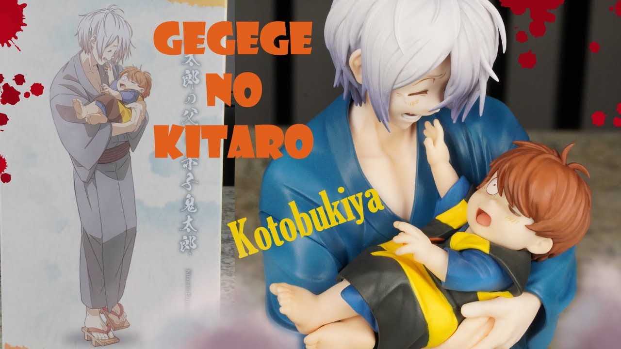 Kitarou Tanjou: Gegege no Nazo - Kitaro & Kiatarou no Chichi Kotobukiya Figure Unboxing