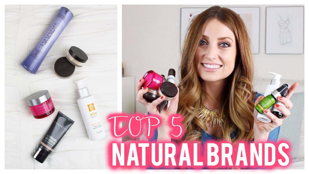 Top 5 Natural Beauty Brands | vlogwithkendra