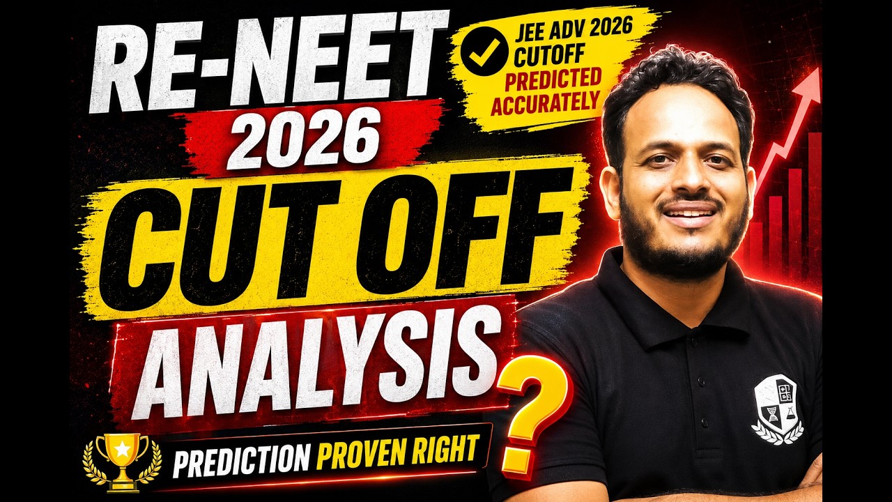 RE-NEET 2026 Cutoff 🔥 Expected Marks vs Rank | Category Wise Analysis | Most Logical |