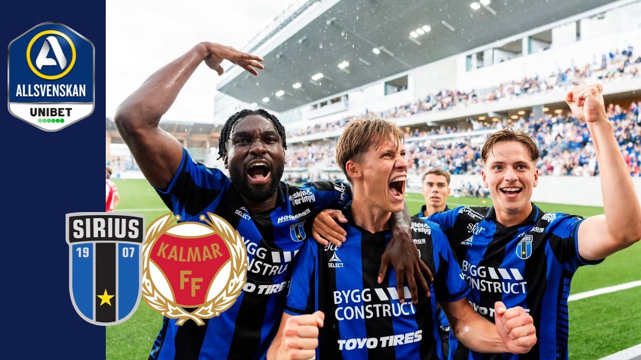 IK Sirius - Kalmar FF (3-1) | Höjdpunkter
