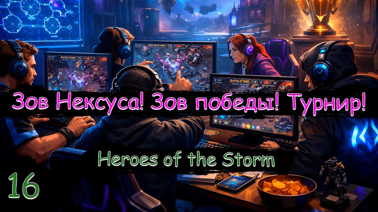 Завтра турнир, сегодня финальный сбор!!! | Heroes of the Storm | Стрим