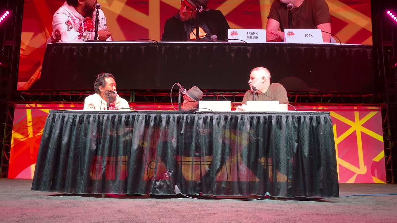 Frank Miller Panel with Jock and David Choe