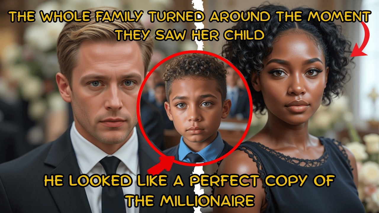 She Attended Her Millionaire Ex’s Mother’s Funeral—And Everyone Stared at the Child Who Looked...