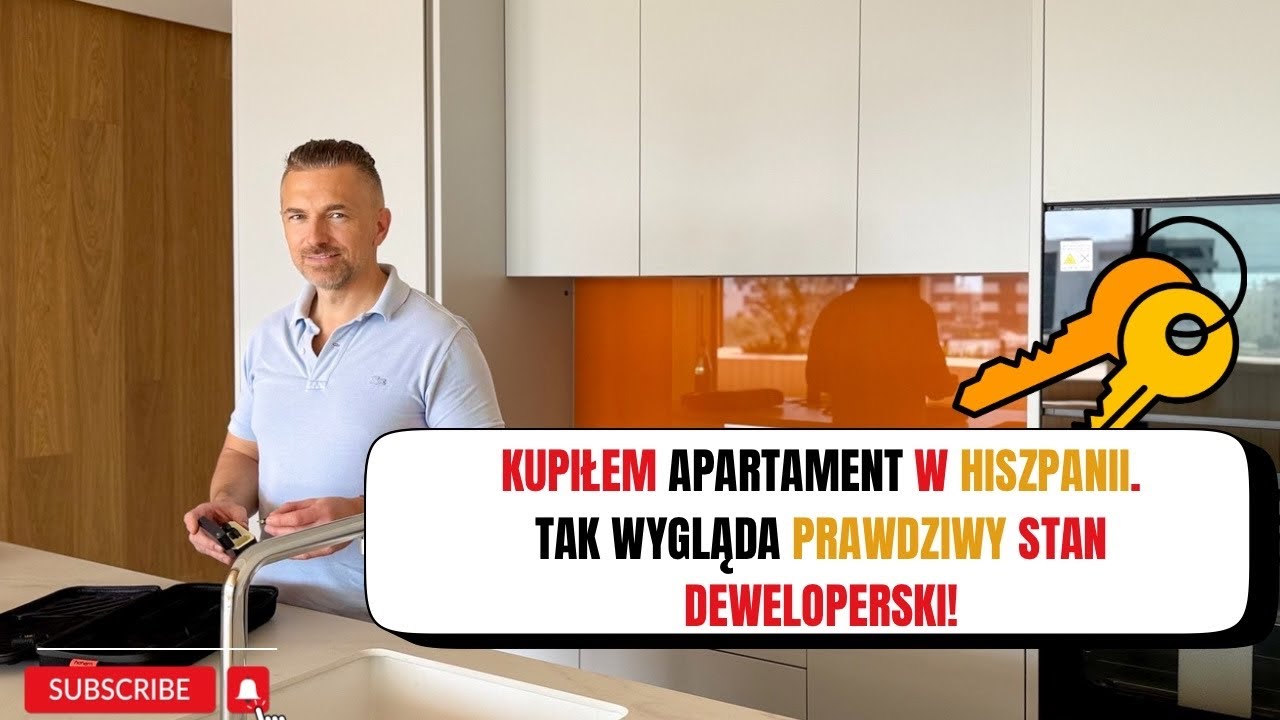 ODEBRAŁEM M&Oacute;J PIERWSZY APARTAMENT W HISZPANII -  TAK WYGLĄDA TUTAJ STAN DEWELOPERSKI