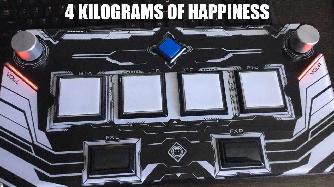 Getting a controller after almost a year of playing SDVX on a keyboard