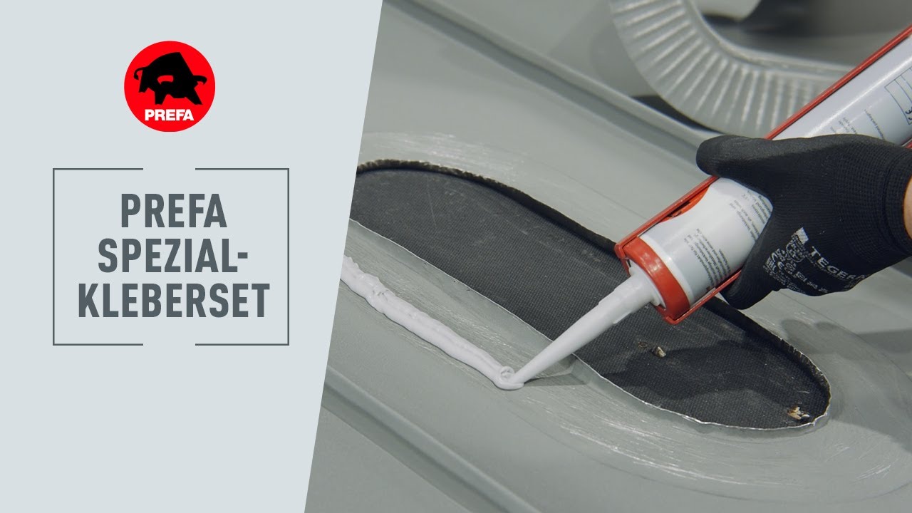 PREFA Montagevideo | PREFA Spezialkleberset