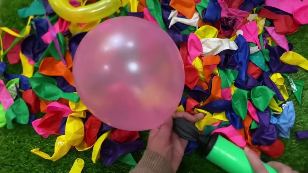 Balloons Blow with Simple Pump || Unboxing Colorful Balloons || Balloons Fun#ytshorts #trending