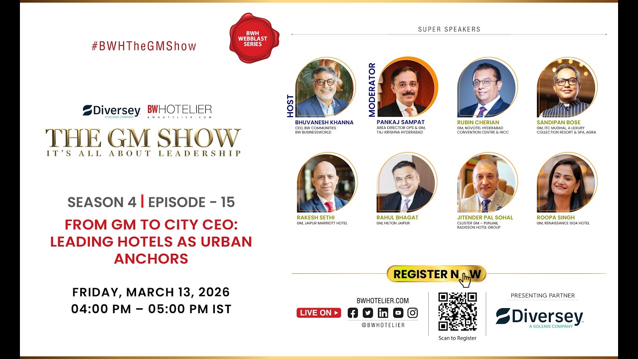LIVE: Diversey & BW HOTELIER present The GM Show – Season 4