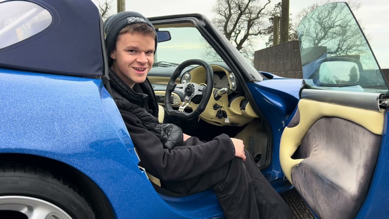 Jamie Ellis on the TVR Tamora