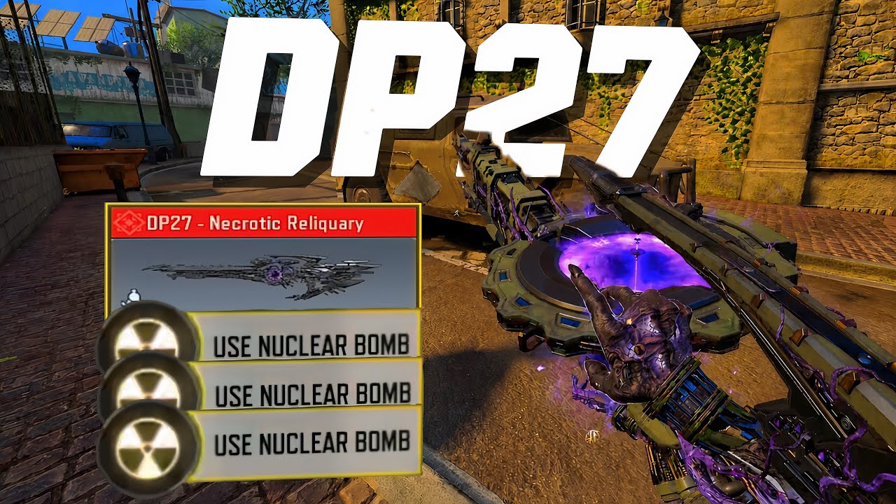 Я получил 4 ядерных удара с помощью мифического DP27&hellip; Лучший пулемет в Call of Duty Mobile!