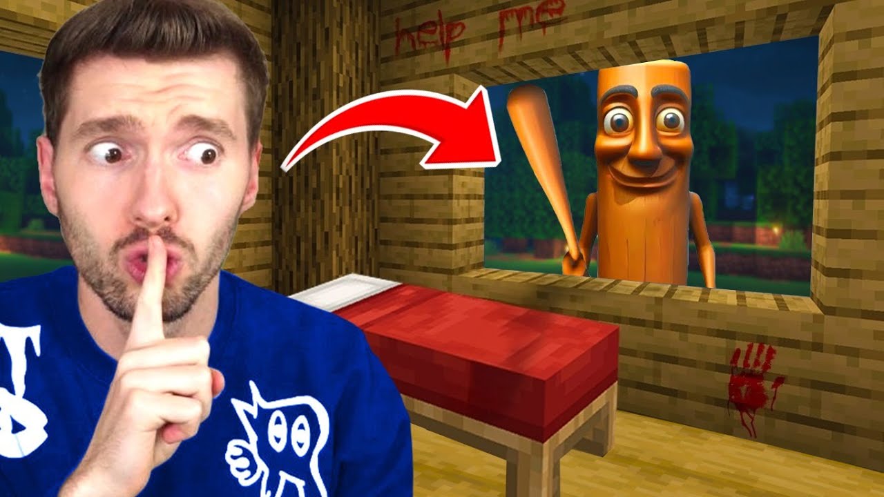 Sobrevivi ao TUNG TUNG TUNG SAHUR no MINECRAFT!