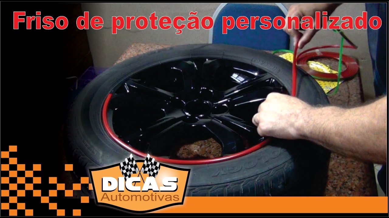 Colocação de friso protetor de rodas / Dicas Automotivas