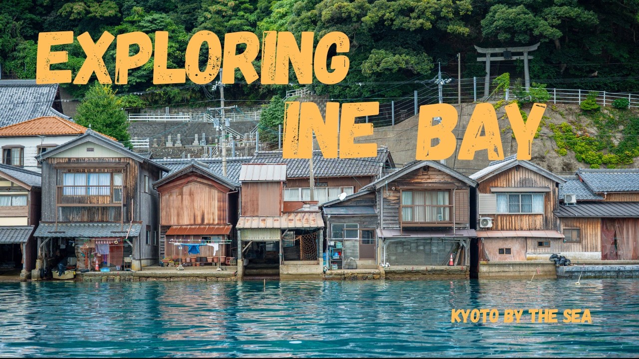 Exploring Ine Bay Kyoto 🇯🇵 | Biking & Sea Taxi Around Japan’s Famous Funaya