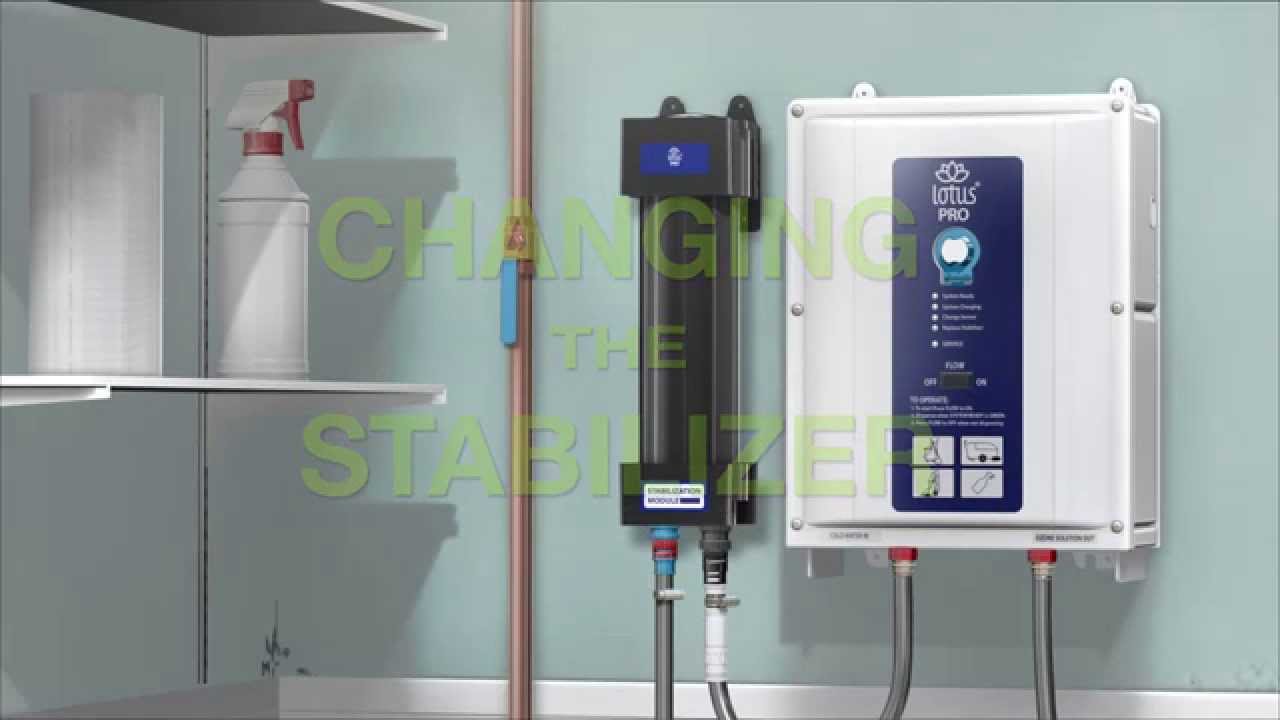 Tersano Aqueous Ozone-How to Change the Filter