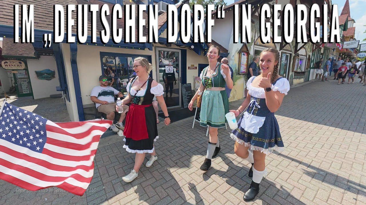 Amerikaner lieben das "Deutsche Dorf" Helen in Georgia 🇺🇸