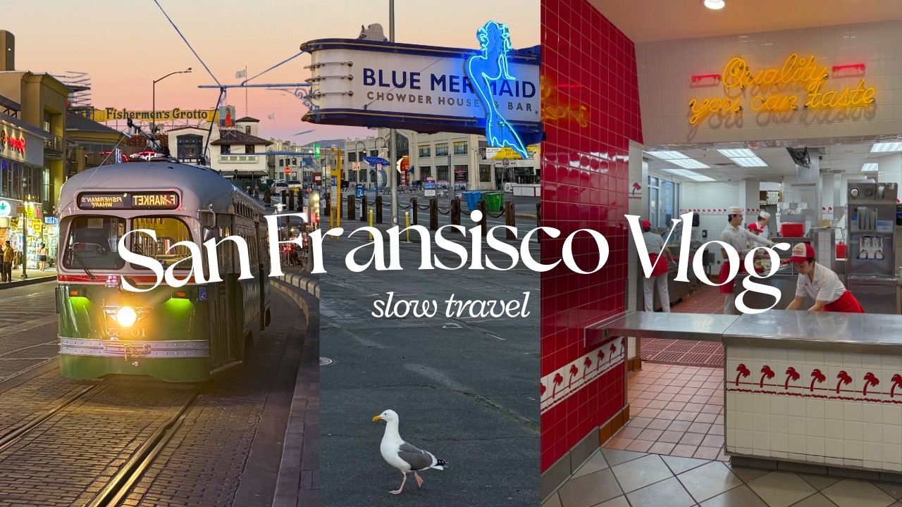 Slow Travel | San Fransisco Vlog (Zephyr Hotel, Fisherman's Wharf, Pier 39)