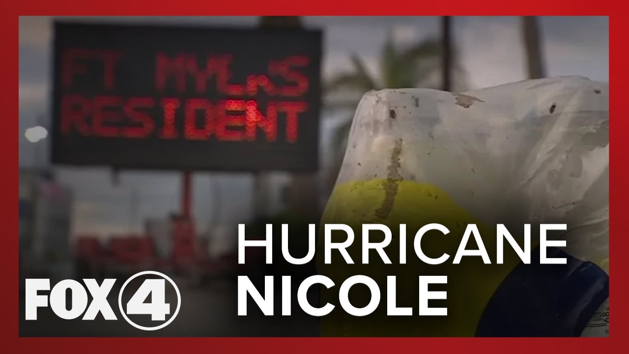 Conditions Picking up on Fort Myers Beach Ahead of Nicole