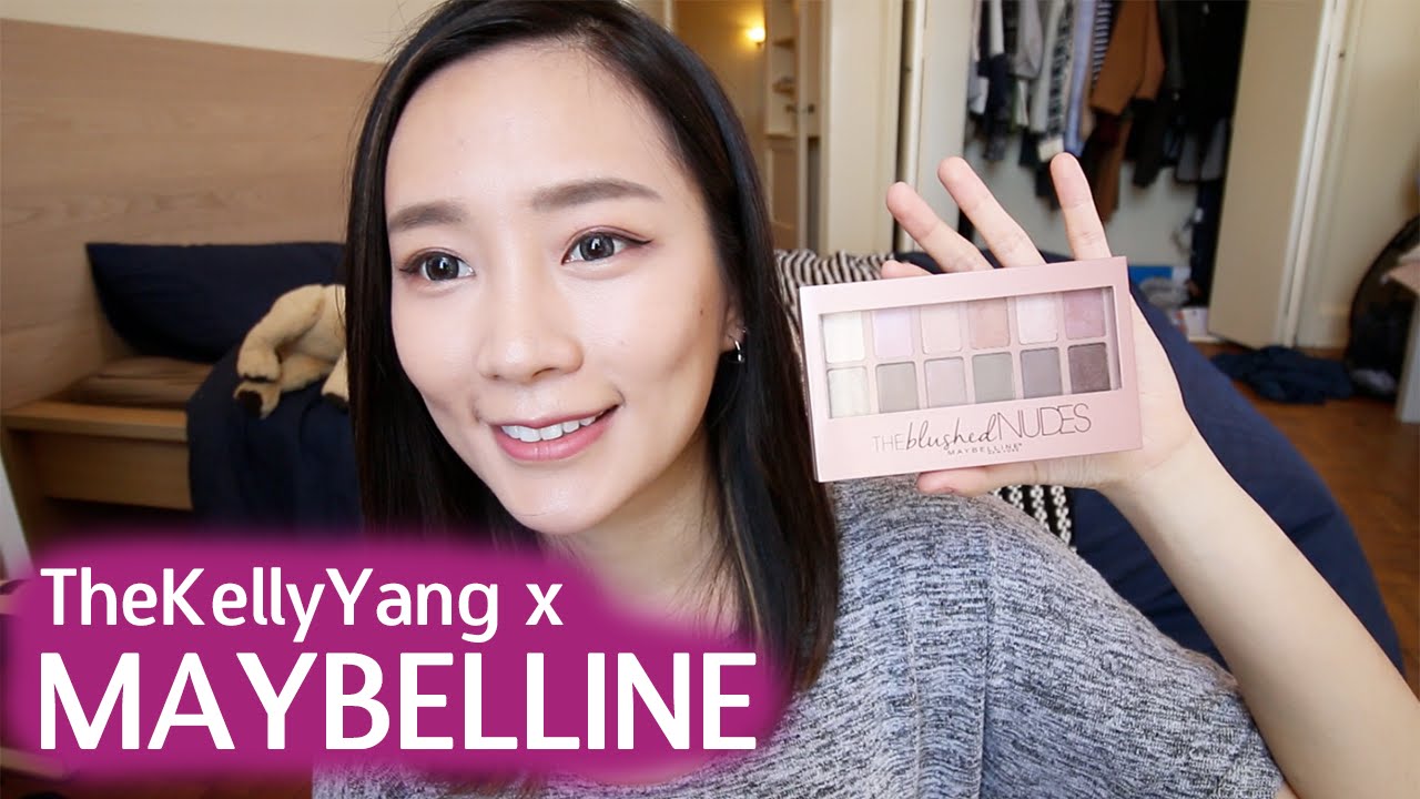 TheKellyYang x Maybelline | 乾燥玫瑰12色眼影盤 x Nude 2 小禮服