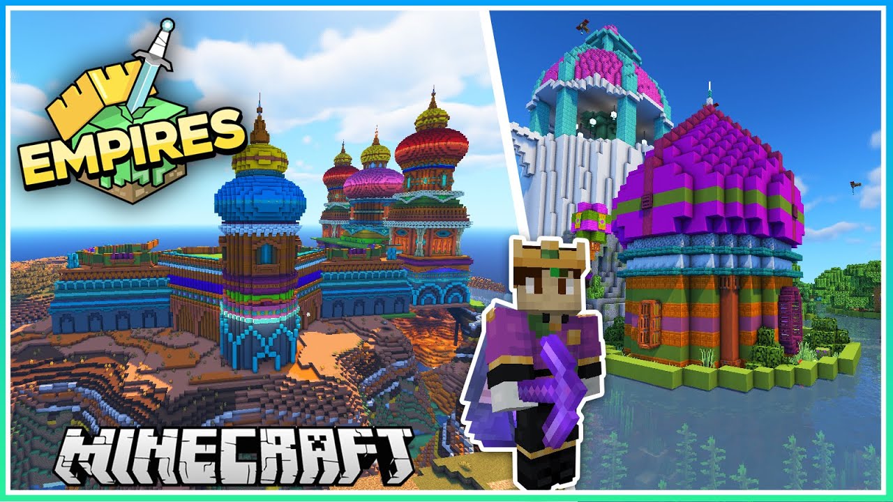 Weddings, Embassy's & Base Progress! | Empires SMP | Ep.15 (1.17 Survival)
