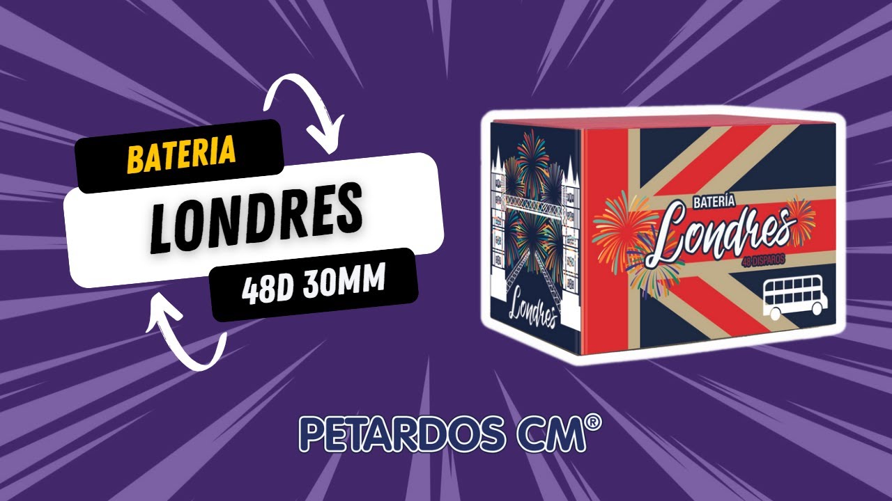 Bateria Londres - Petardos CM