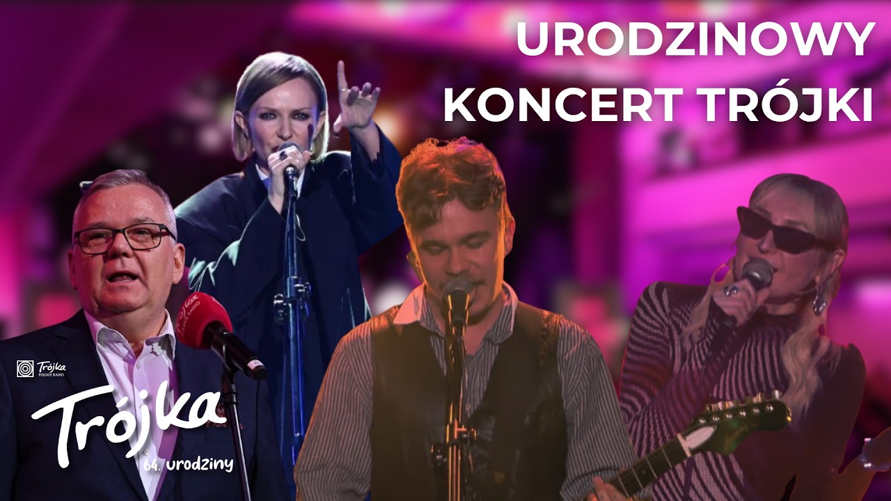 Ustawiony Konkurs Piosenki. Koncert na żywo z okazji 64. urodzin Tr&oacute;jki