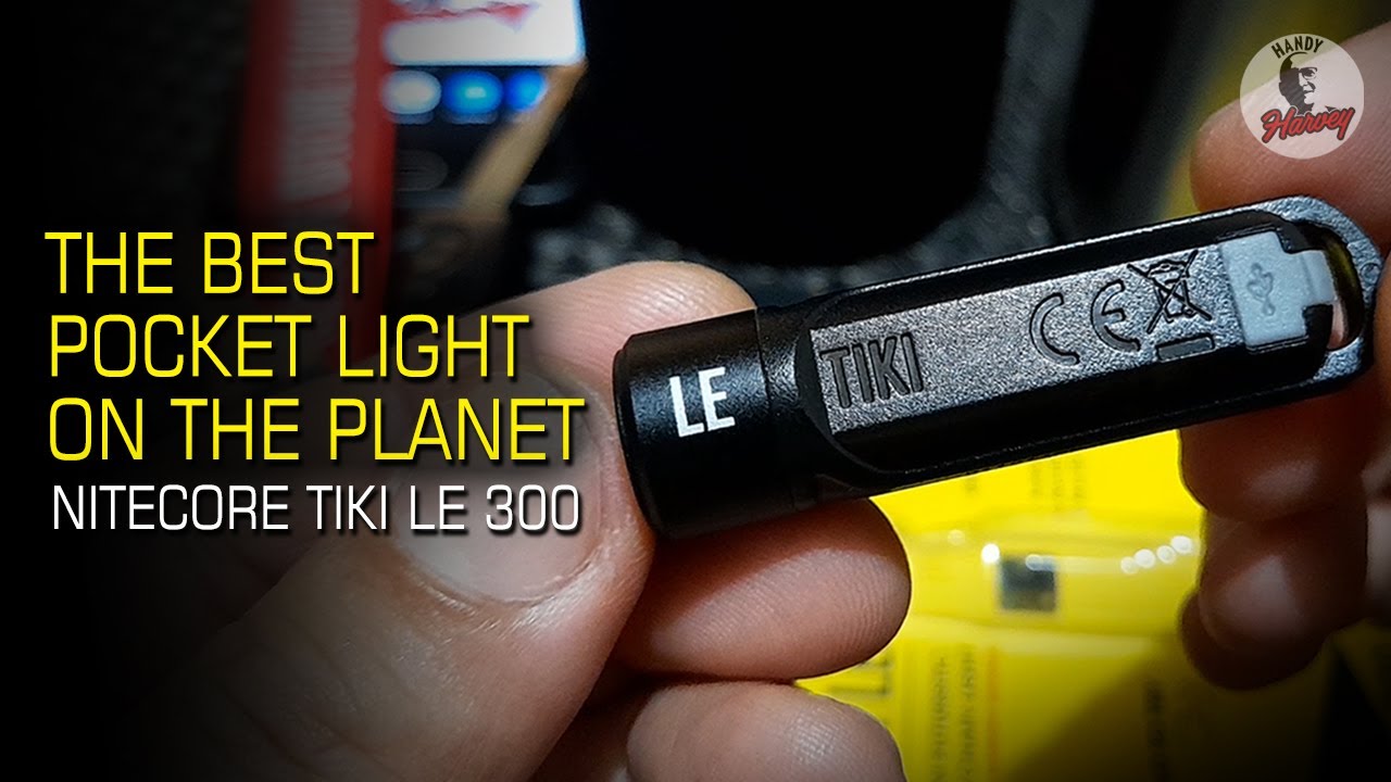 NITECORE TIKI LE 300 | Light Pocket Carry #nitecoreflashlight #edcflashlight
